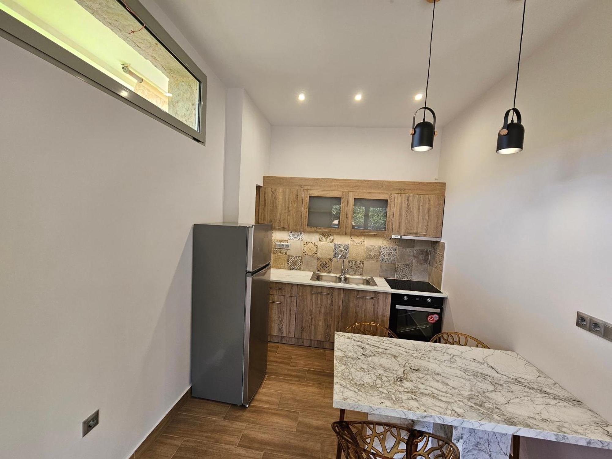 Cute Corner Apartment Khalkoutsion Exterior foto